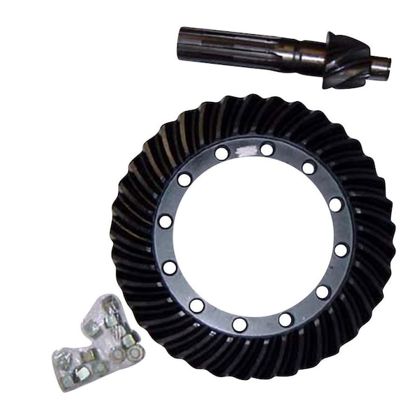 Aftermarket 1683757M91 Fits Massey Ferguson Ring And Pinion Set 135 150 20 231 235 245 30 35 Plus REE50-0028 - main